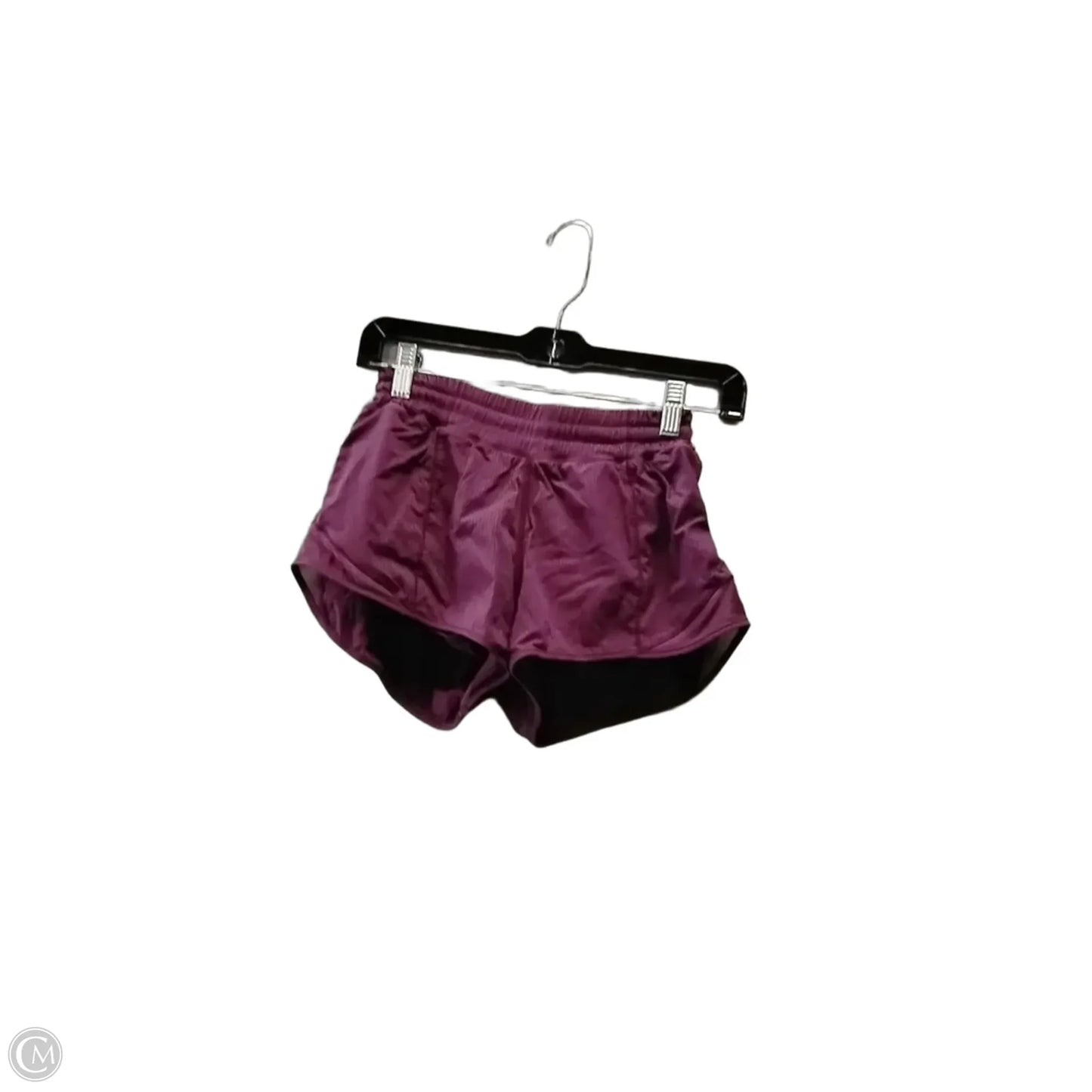Athletic Shorts By Lululemon In Purple, Size: 4