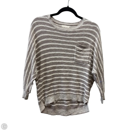 Top Long Sleeve By Be Cool In Striped Pattern, Size: M