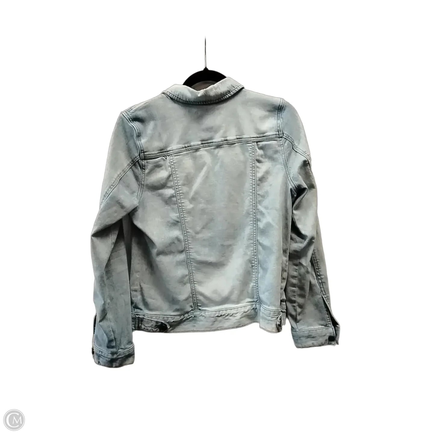 Jacket Denim By Market & Spruce In Blue Denim, Size: M