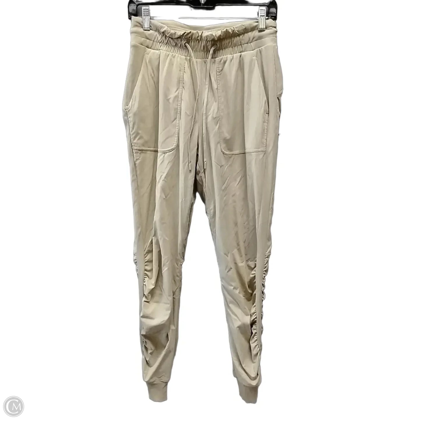 Athletic Pants By Lululemon In Beige, Size: 6
