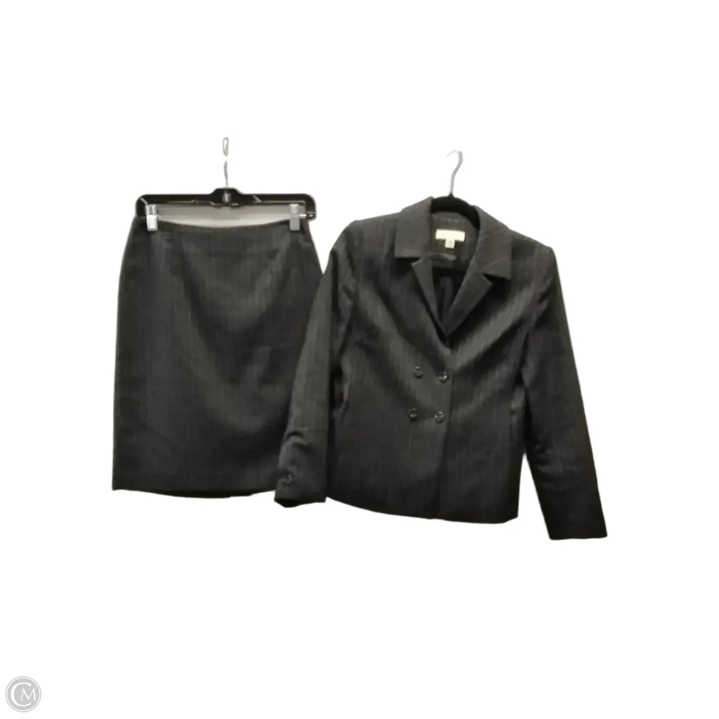Dress Suit 2pc By Amanda Smith In Grey, Size: 4p