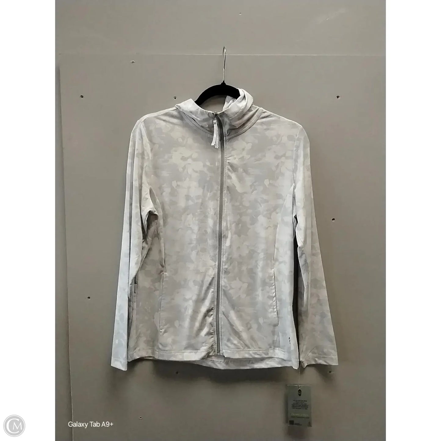 Athletic Jacket By Free Country In White, Size: S