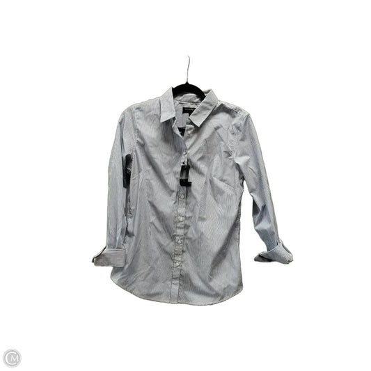 Top Long Sleeve By Banana Republic In Striped Pattern, Size: S