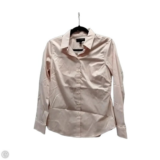 Top Long Sleeve By Banana Republic In Pink, Size: S
