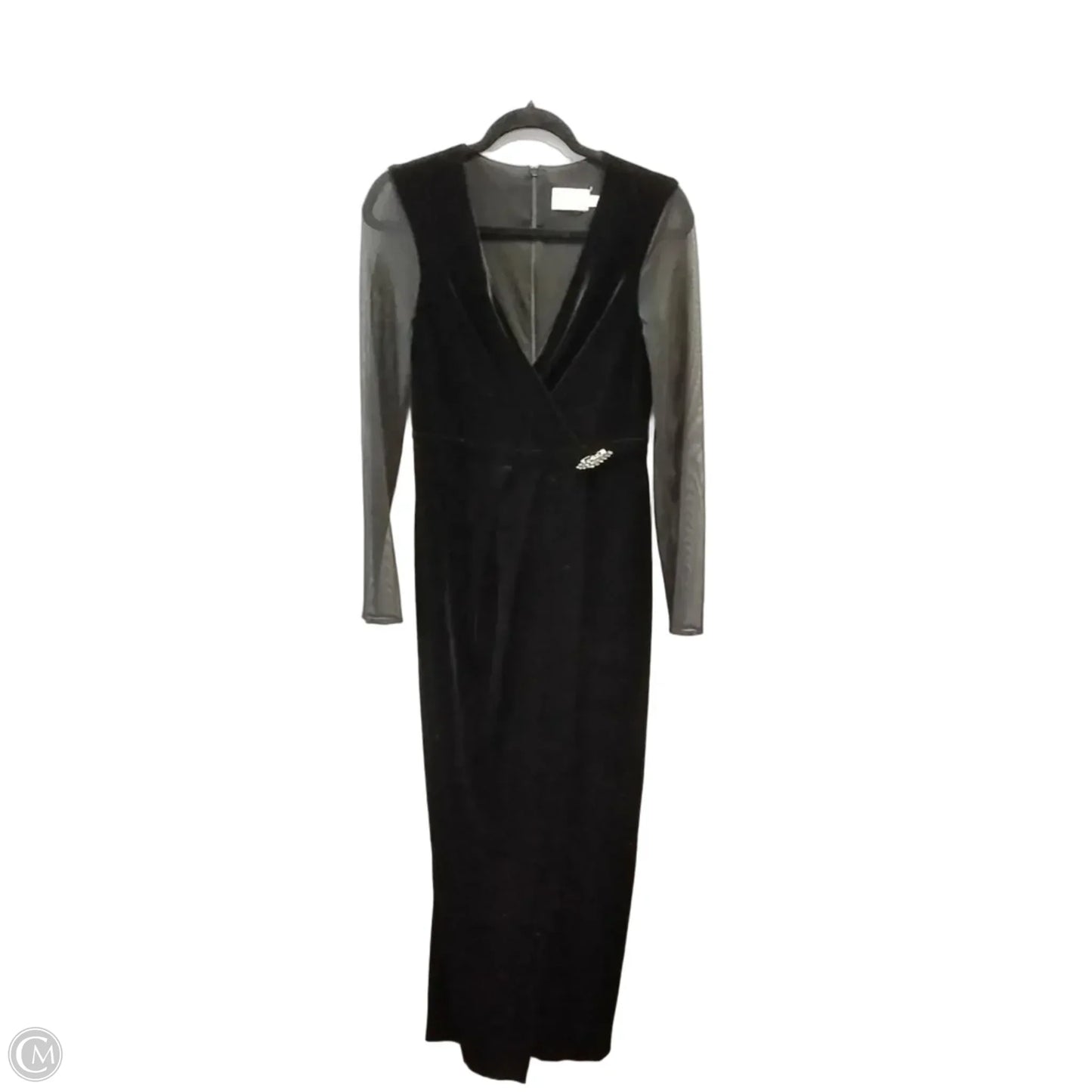 Dress Party Long By Eliza J In Black, Size: 6