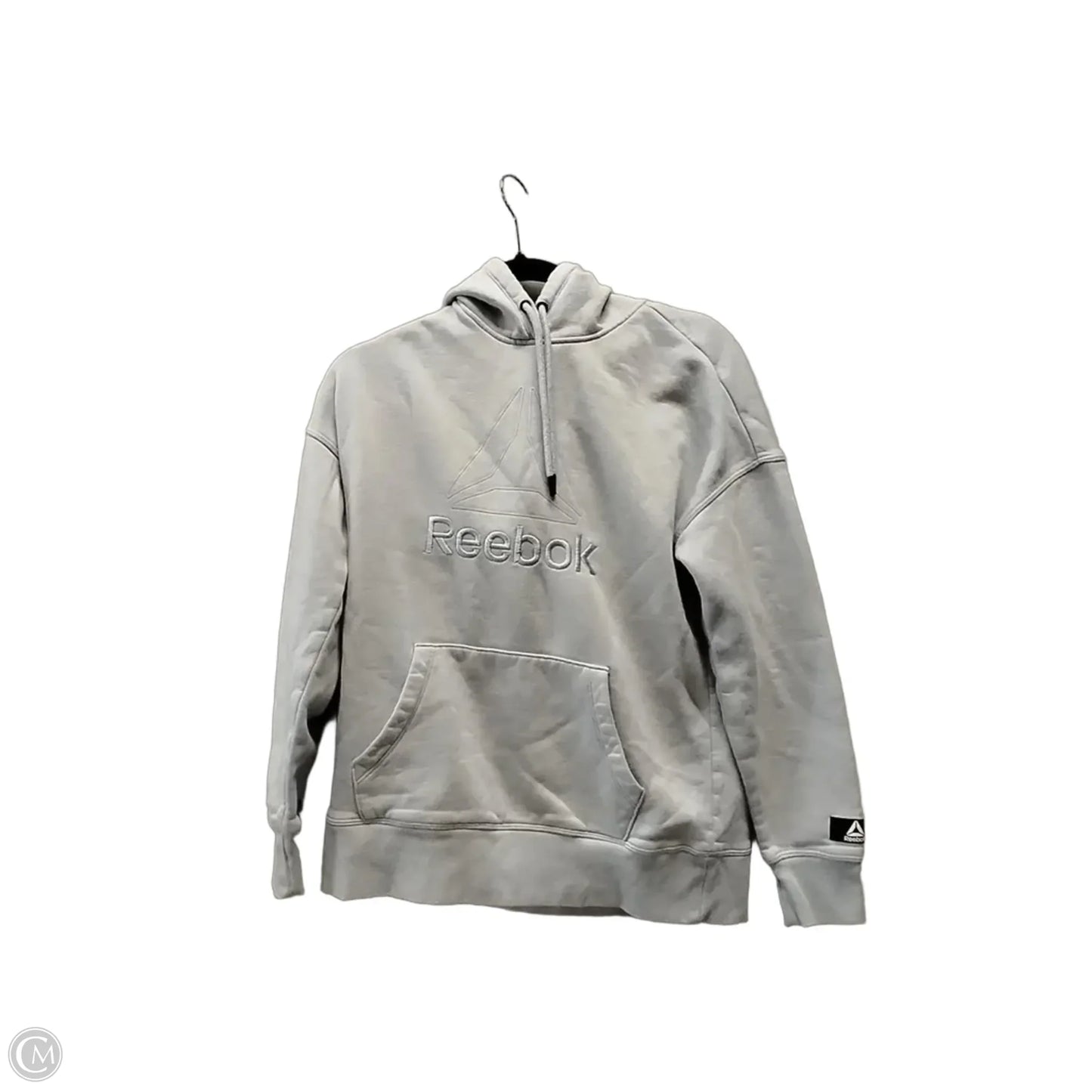 Sweatshirt Hoodie By Reebok In Purple, Size: S