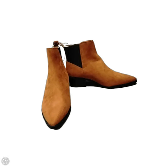 Boots Ankle Heels By A New Day In Brown, Size: 8.5