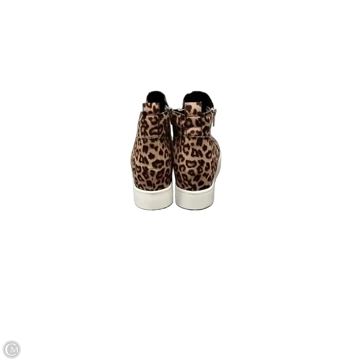 Shoes Heels Wedge By Soda In Animal Print, Size: 8