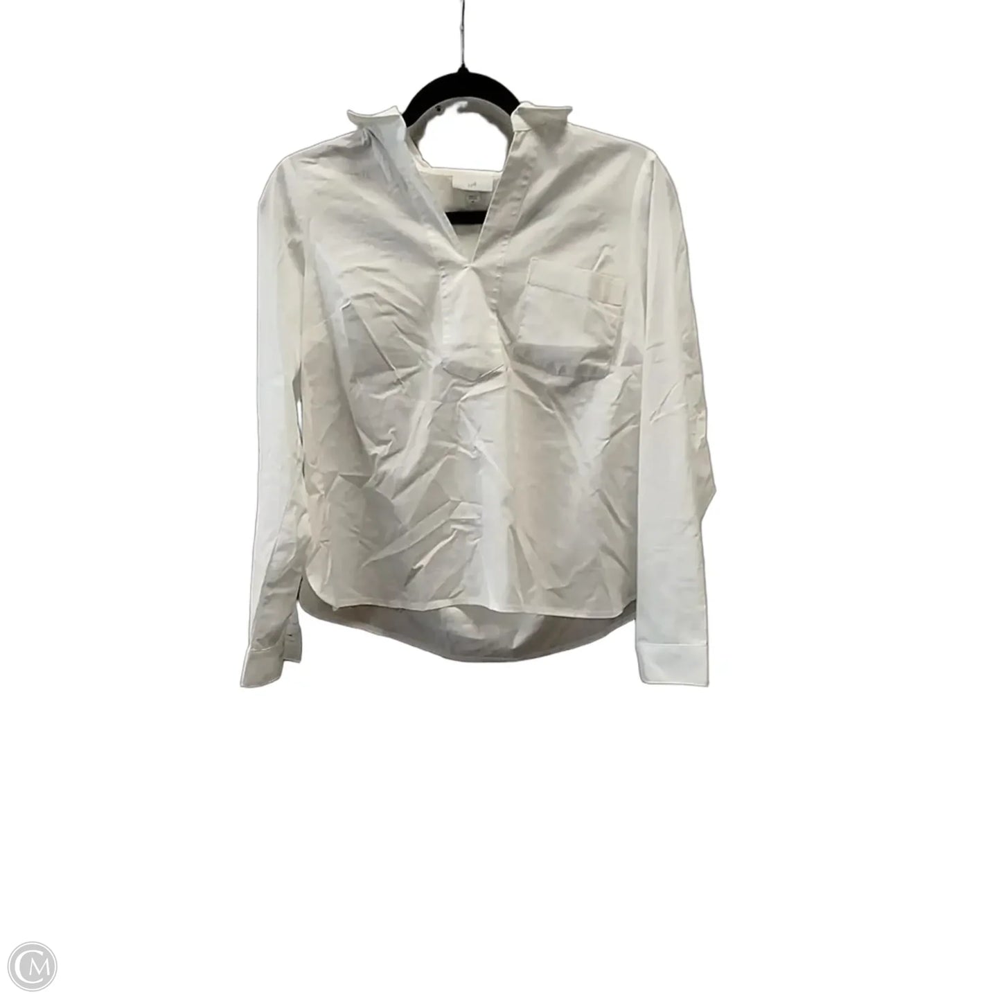 Top Long Sleeve By J. Jill In White, Size: Xs
