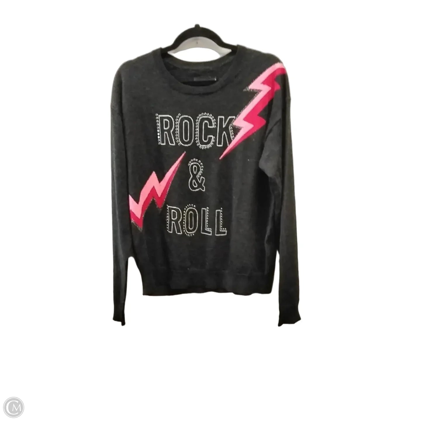 Top Long Sleeve By Zadig And Voltaire In Black, Size: L