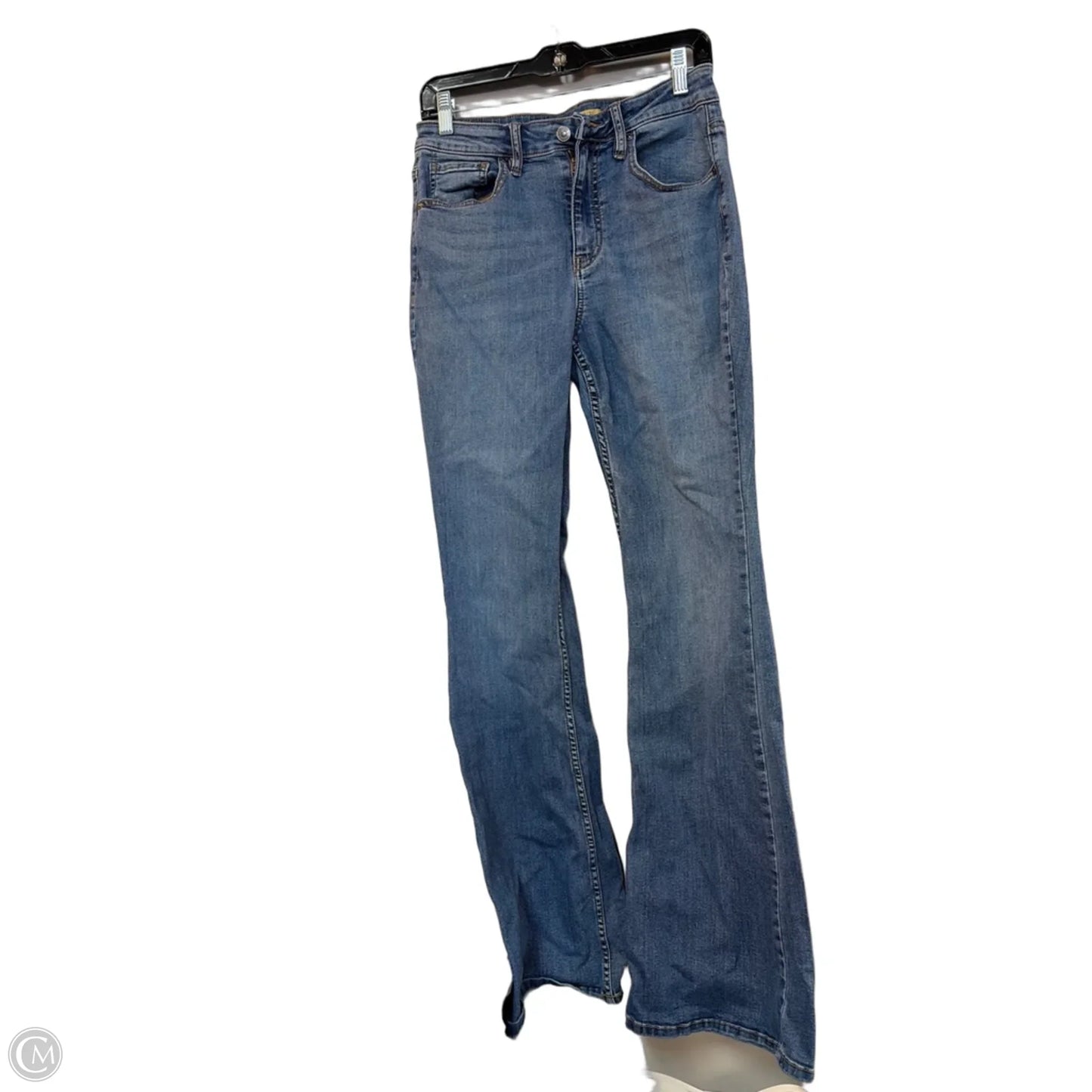 Jeans Flared By Shyanne In Blue Denim, Size: 8