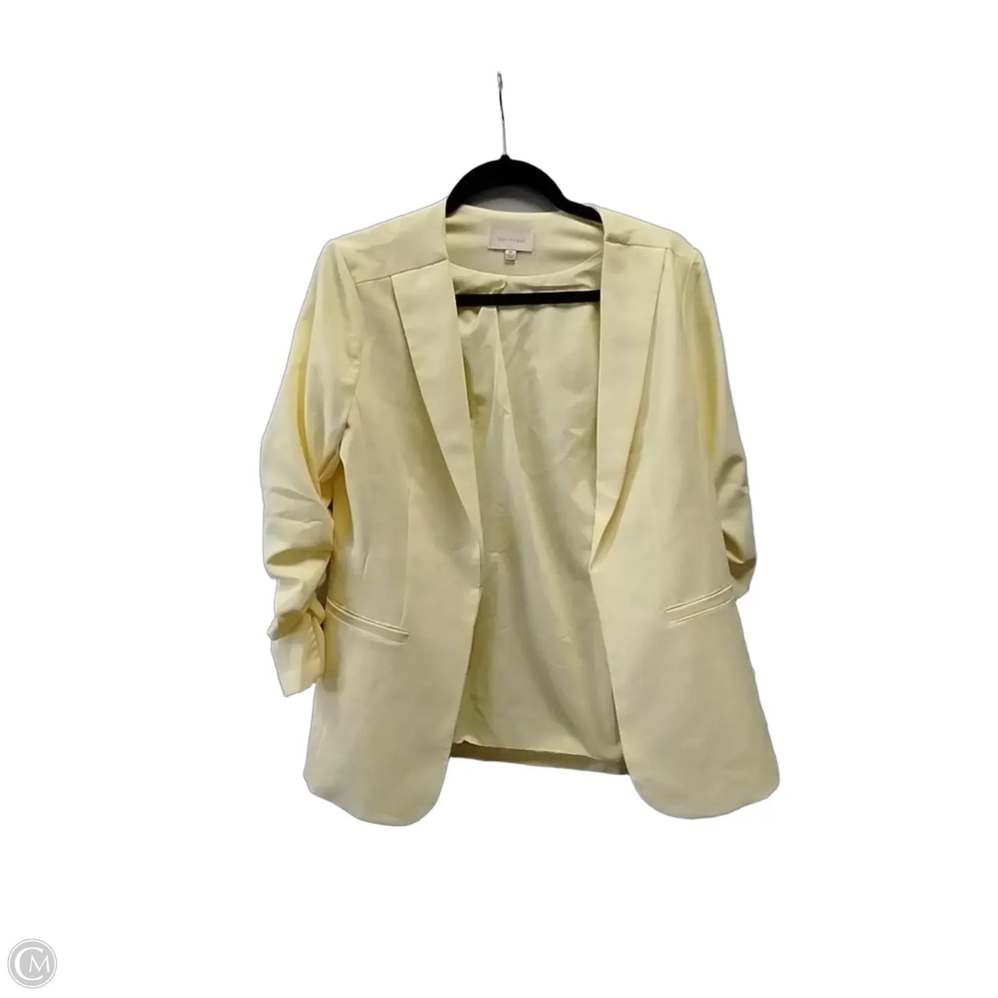Blazer By Skies Are Blue In Yellow, Size: M
