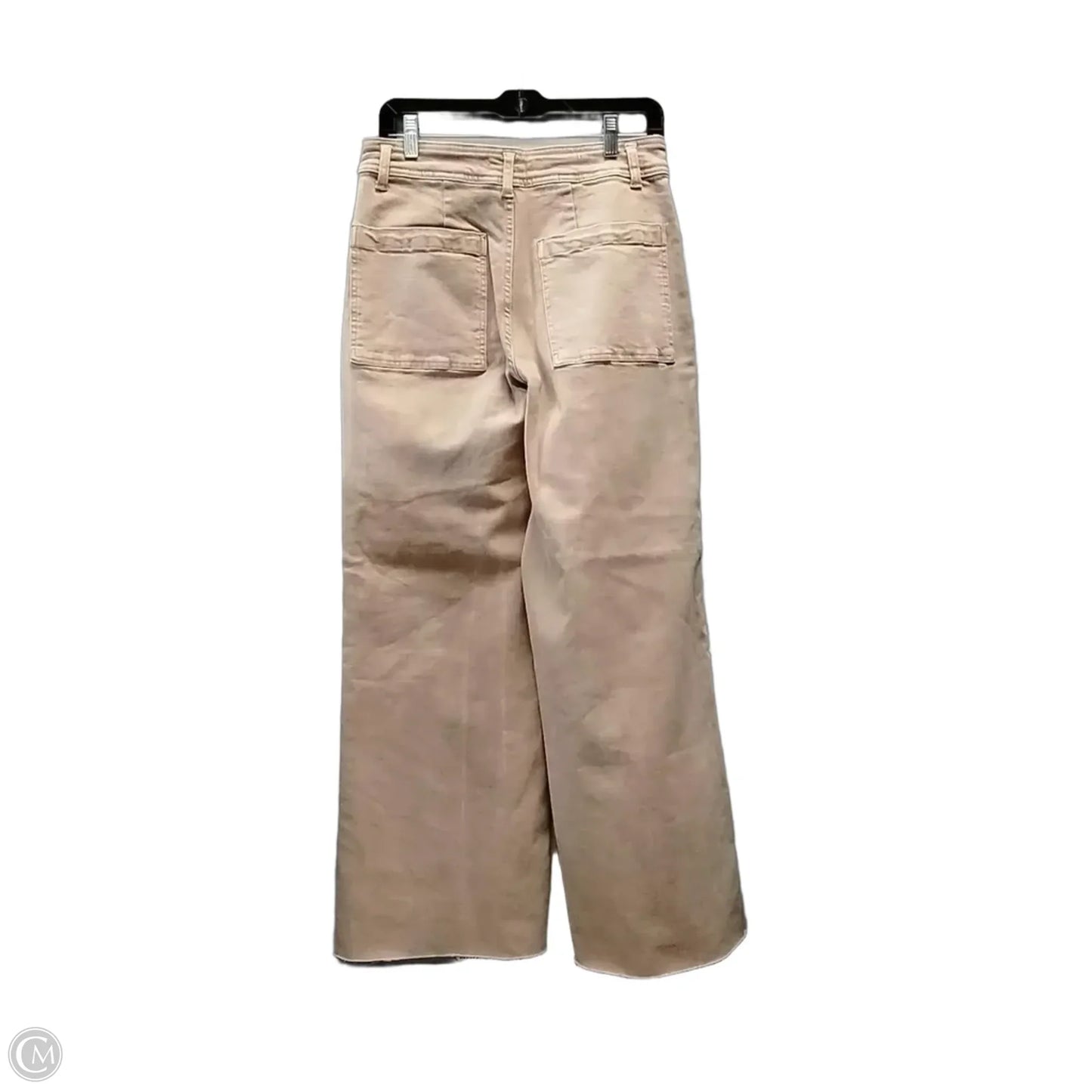 Jeans Wide Leg By Oat In Pink, Size: 8