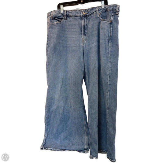 Jeans Wide Leg By Old Navy In Blue Denim, Size: 20