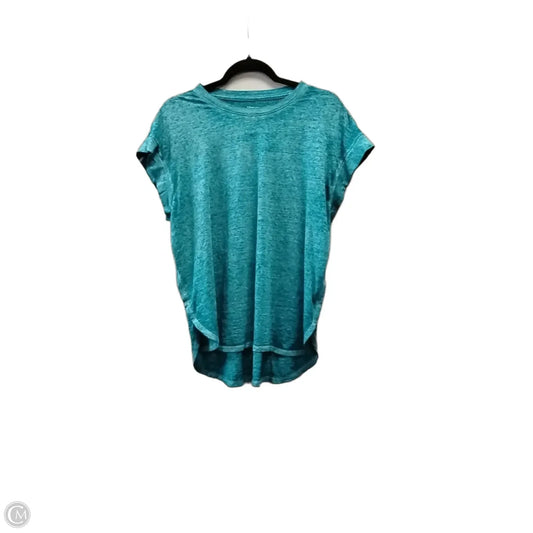 Athletic Top Short Sleeve By Bcg In Green, Size: Xl