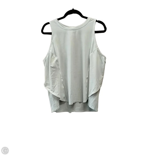Athletic Top Long Sleeve Collar By Lululemon In Blue, Size: L