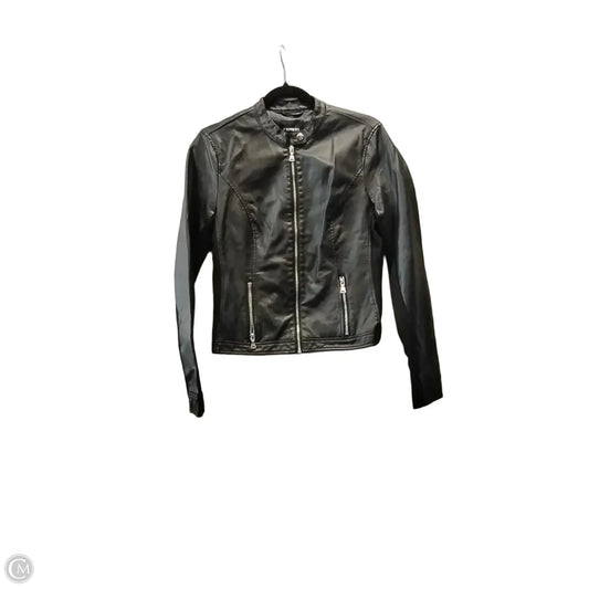 Jacket Moto By Express In Black, Size: M
