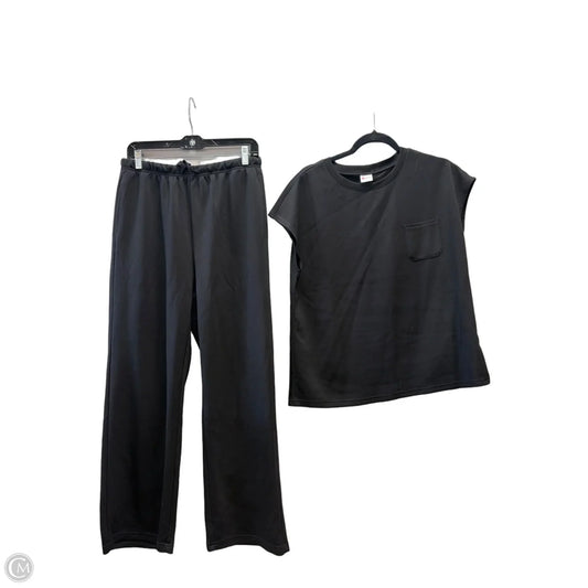 Lounge Set Pants By Wiholl In Black, Size: L