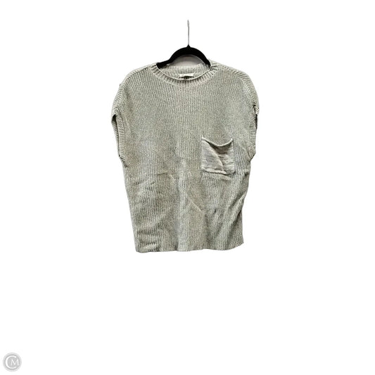 Sweater Short Sleeve By Versona In Green, Size: S