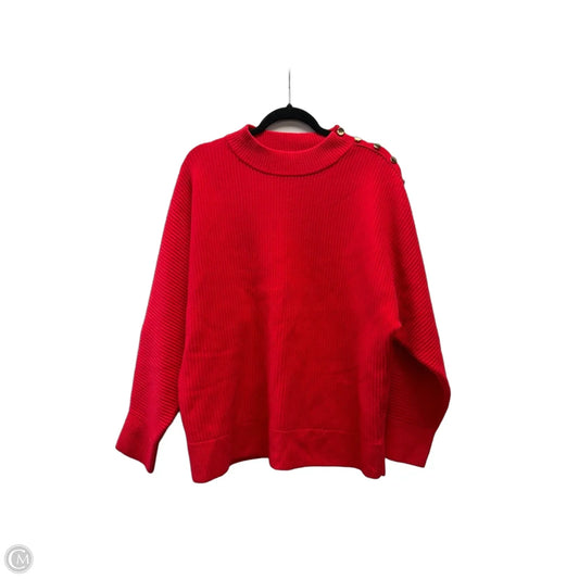Sweater By Tahari In Red, Size: Xl