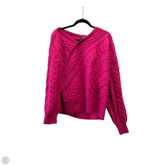 Sweater By Express In Pink, Size: Xl