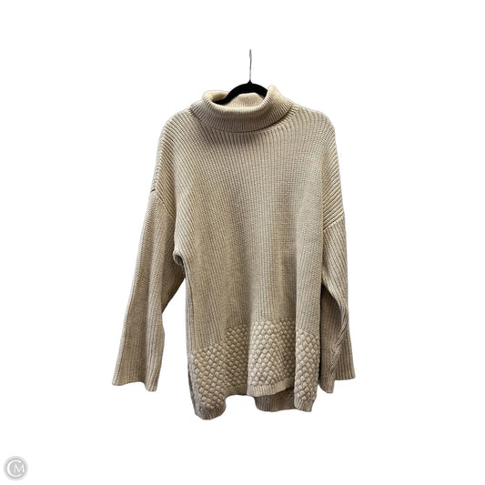 Sweater By Calvin Klein In Beige, Size: Xl