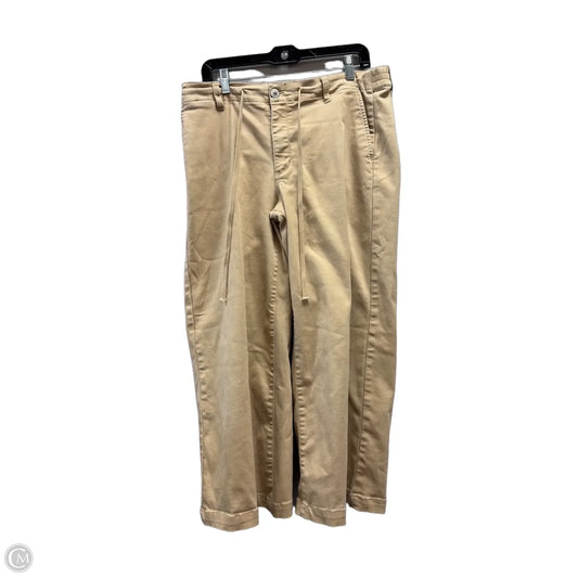 Pants Wide Leg By Sts Blue In Tan, Size: 10