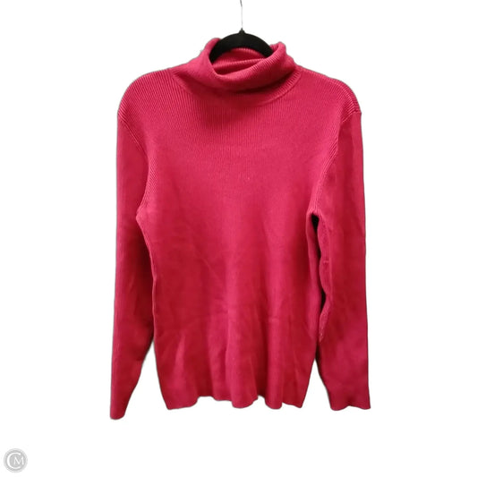 Top Long Sleeve By Coldwater Creek In Red, Size: L