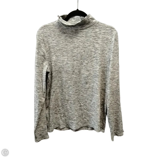 Top Long Sleeve By Lou And Grey In Grey, Size: Xl