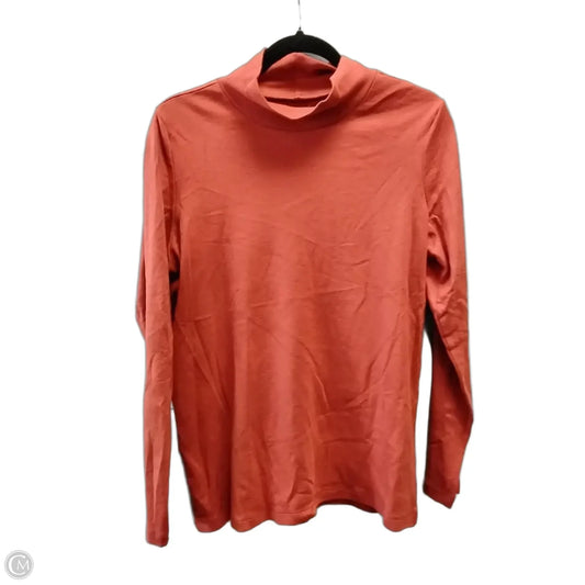 Top Long Sleeve By Coldwater Creek In Red, Size: M