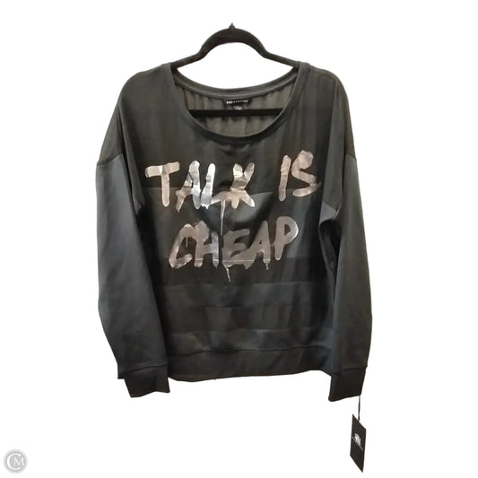 Top Long Sleeve By Rock And Republic In Black, Size: Xl