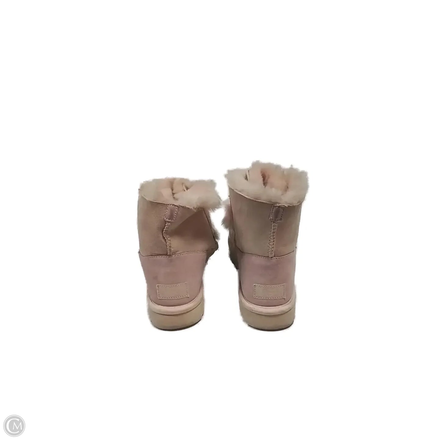 Boots Ankle Flats By Ugg In Pink, Size: 6