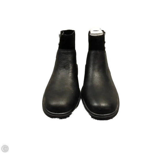 Boots Ankle Heels By Ugg In Black, Size: 7