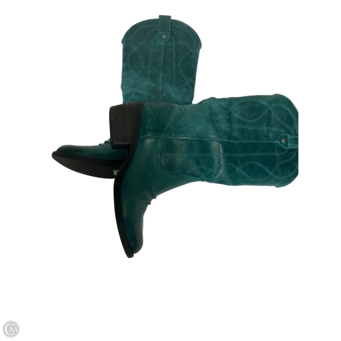 Boots Western By Gianni Bini In Blue, Size: 6.5