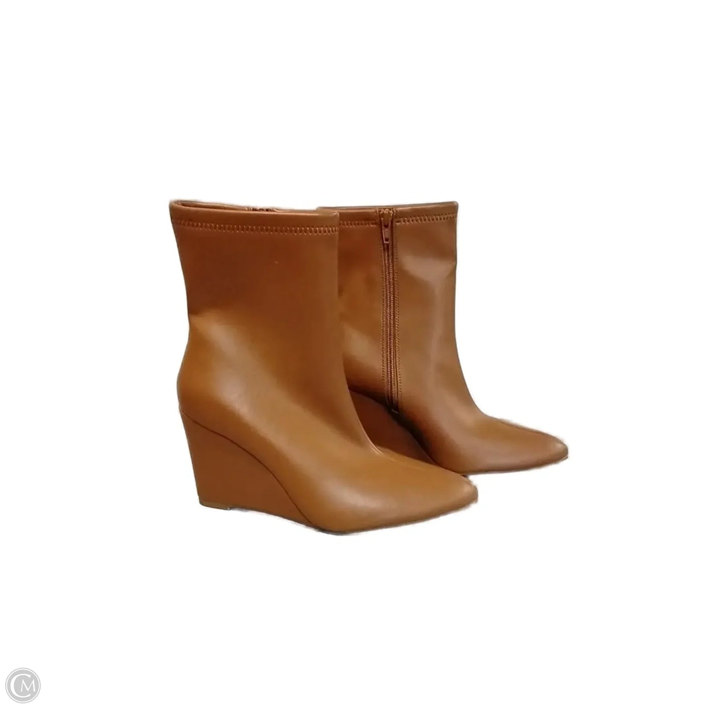 Shoes Heels Wedge By A New Day In Brown, Size: 8