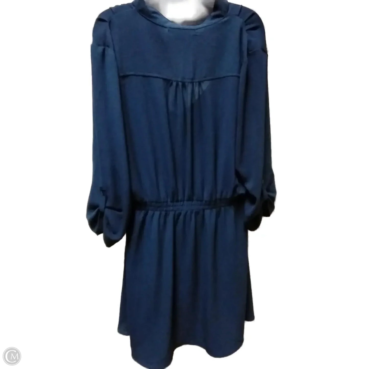 Blouse Long Sleeve By Clothes Mentor In Blue, Size: 2x