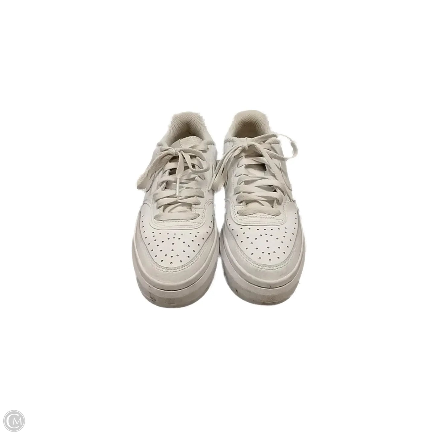 Shoes Athletic By Nike In White, Size: 7.5