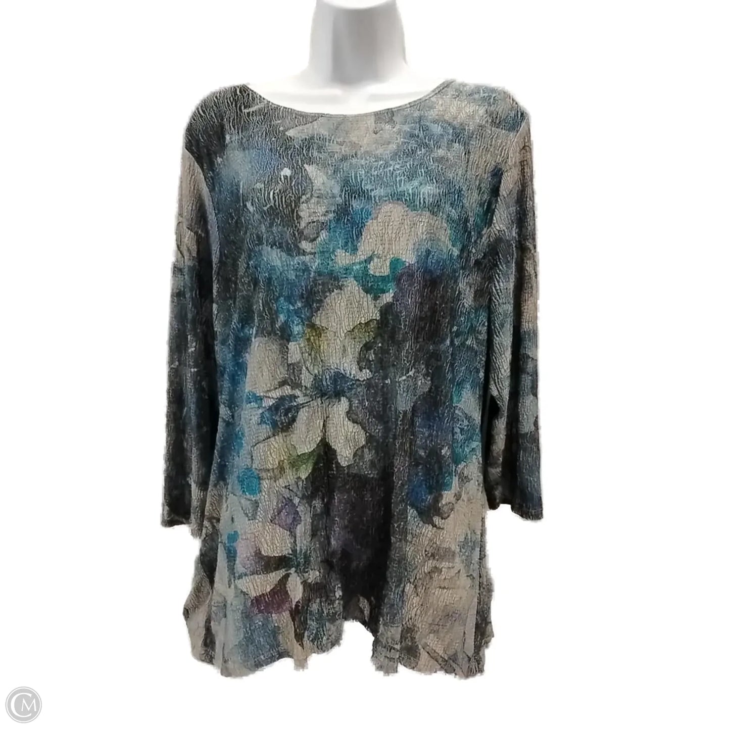Top Long Sleeve By Coldwater Creek In Multi-colored, Size: Xl