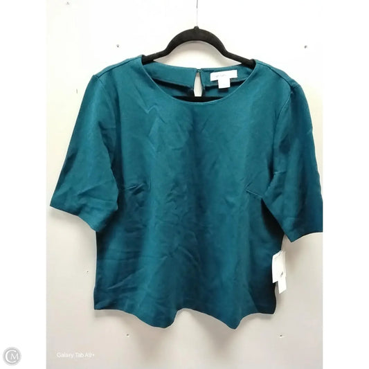 Top Long Sleeve By Liz Claiborne In Grey, Size: Xl