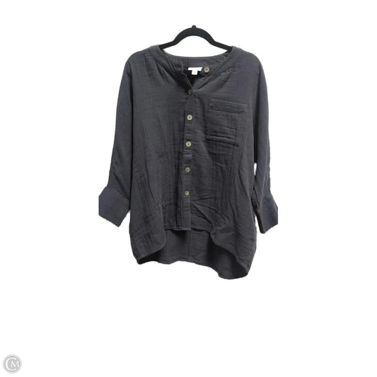 Top Long Sleeve By Pure Jill In Blue, Size: Xs
