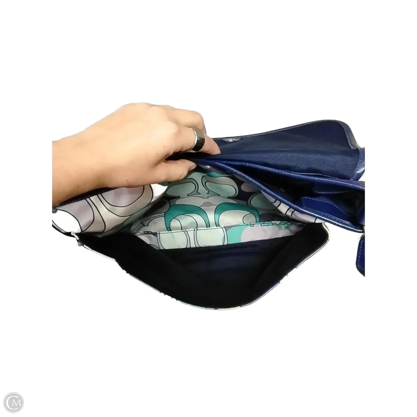 Crossbody Designer By Coach, Size: Medium