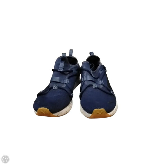 Shoes Athletic By Puma In Blue, Size: 7