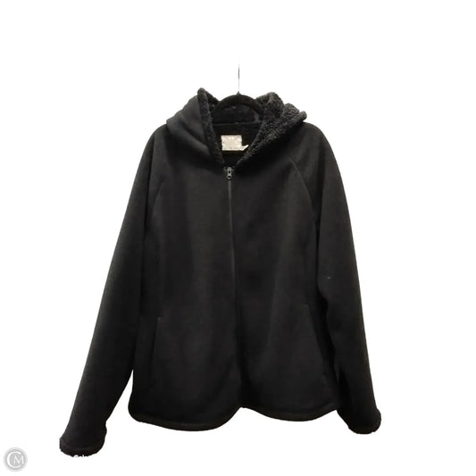 Jacket Other By Faded Glory In Black, Size: 3x