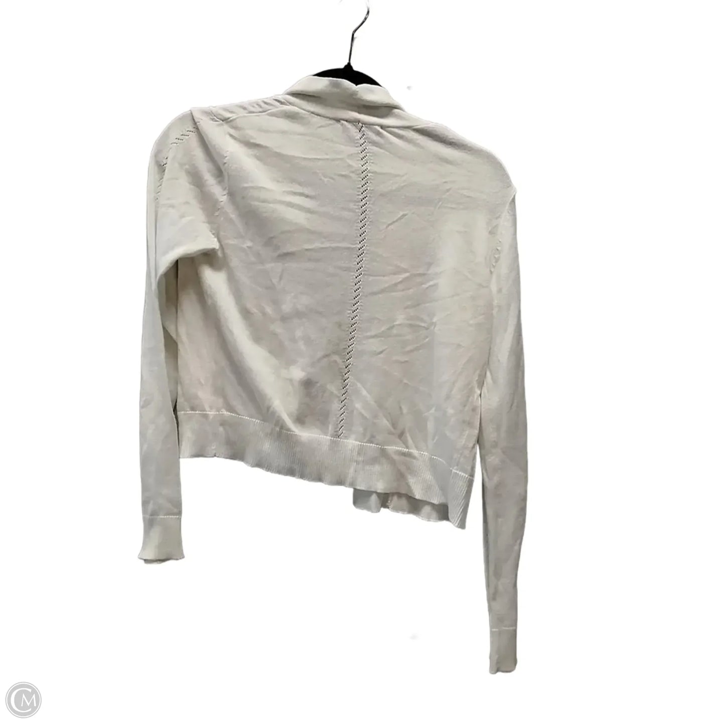Cardigan By Clothes Mentor In White, Size: S