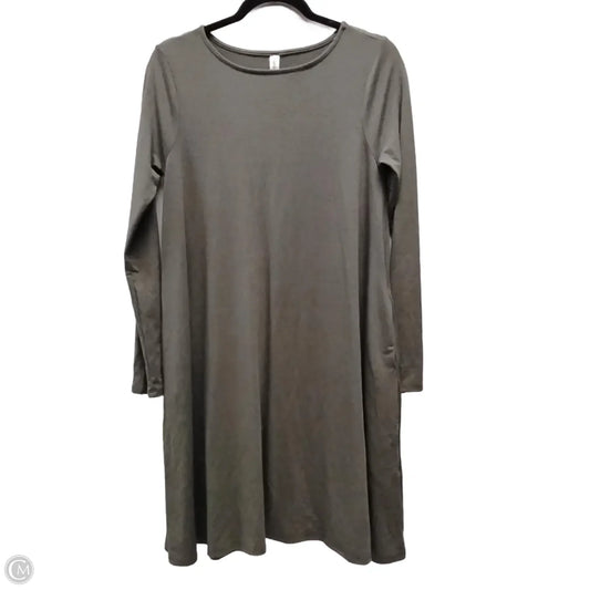 Dress Casual Midi By Zenana In Green, Size: S