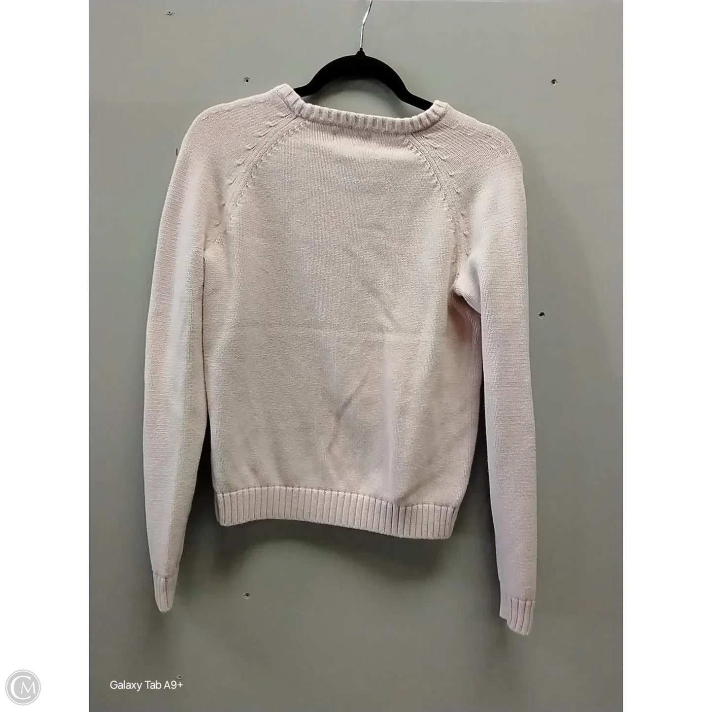 Sweater By Lands End In Pink, Size: S