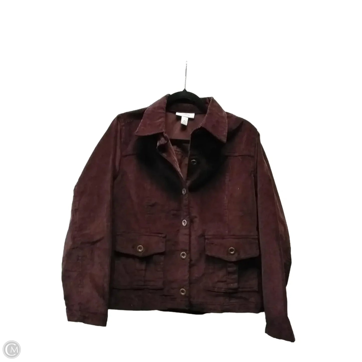 Jacket Other By Dressbarn In Red, Size: M
