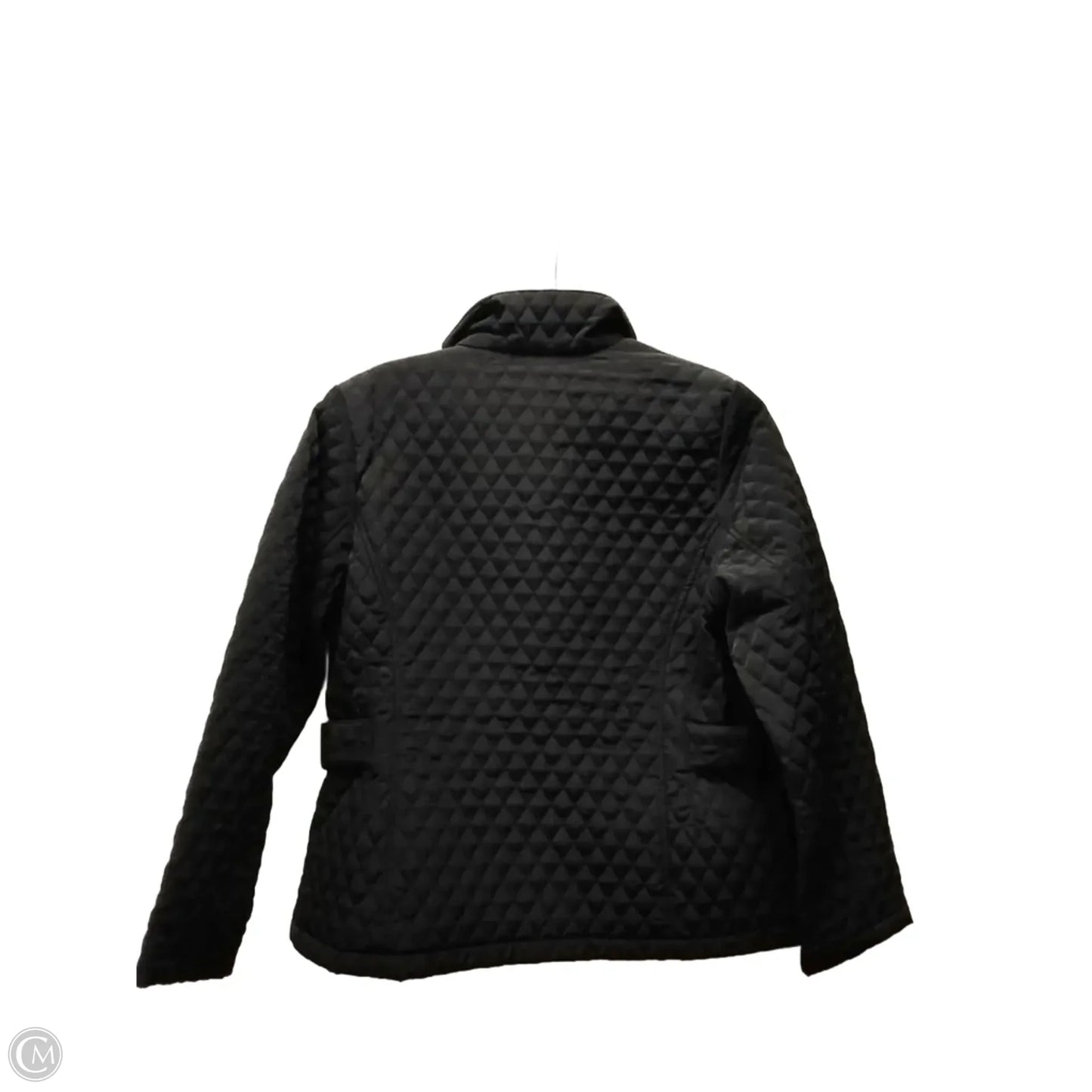 Jacket Puffer & Quilted By Dressbarn In Black, Size: L