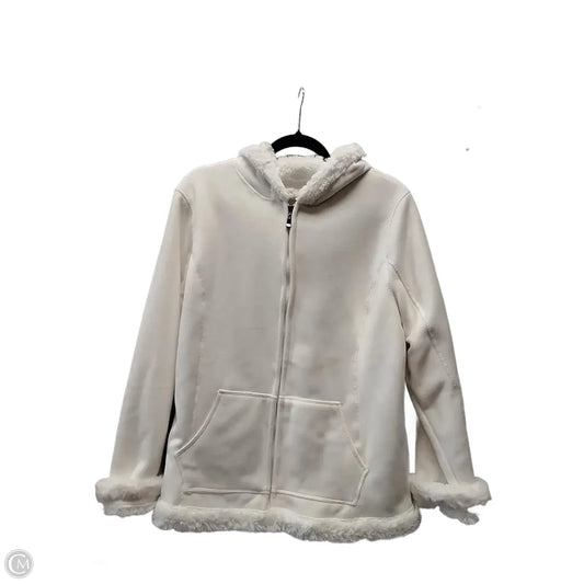 Jacket Other By Green Tea In White, Size: L