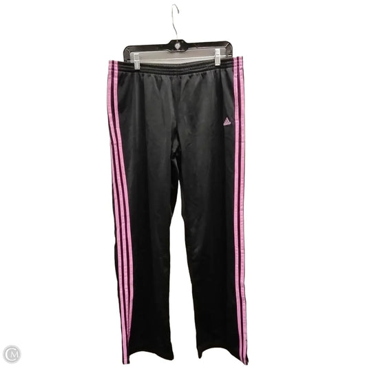 Athletic Pants By Adidas In Black, Size: L